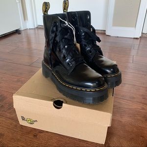Dr. Marten’s black Molly boot